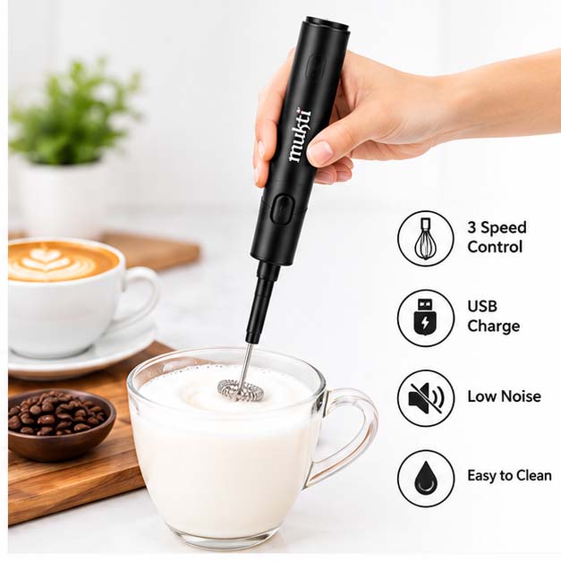 Wireless Rechargeable Multifunction Coffee Whisk - Image 3